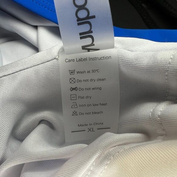 Annbon Women's Size XL 80's 90's Retro High Cut Thong‎ One Piece Swimsuit - Picture 9 of 9